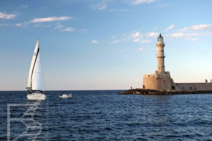 Chania i latarnia morska