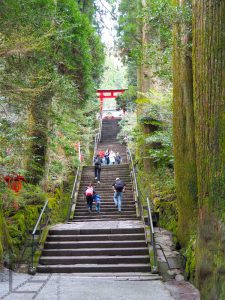 Wejście do świątyni Hakone