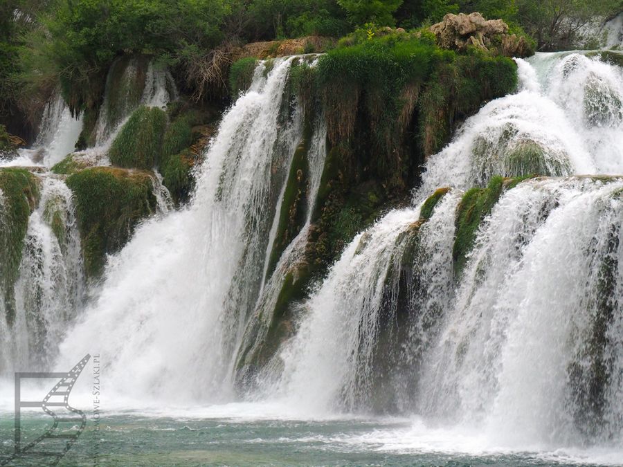 Wodospad na rzece Krka