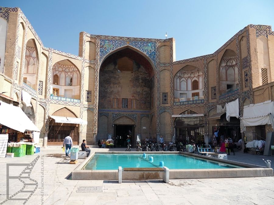 Brama Qeysarie, czyli wejście na bazar (Isfahan)