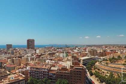 Widok na Alicante