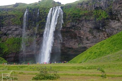 Seljalandsfoss w pełnej krasie