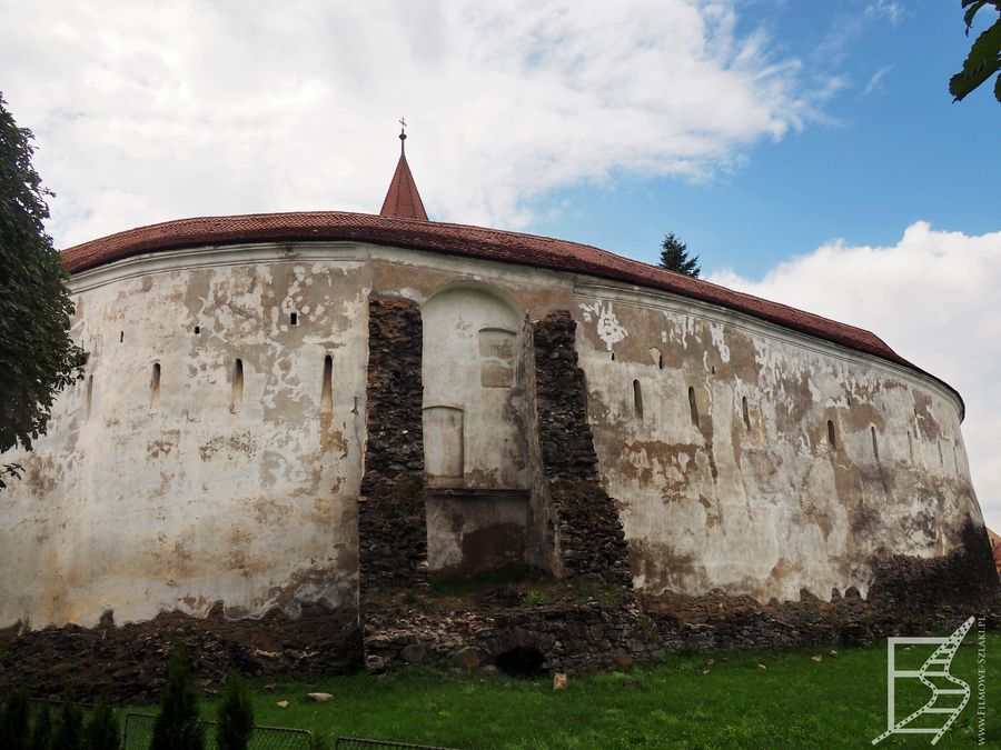 Mury kościoła warownego Prejmer