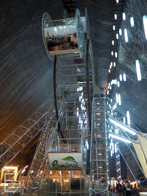 Serce Salina Turda to wielka komora z atrakcjami