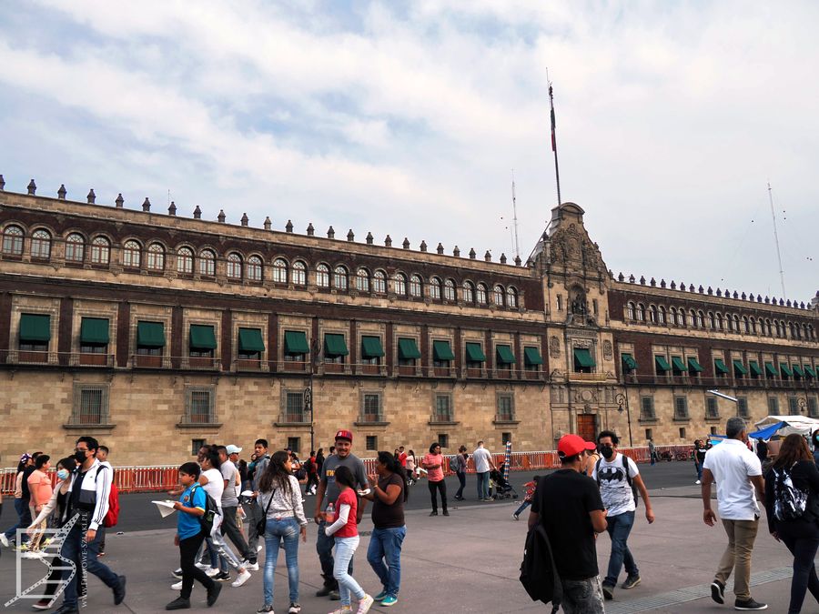 Pałac Narodowy w mieście Meksyk