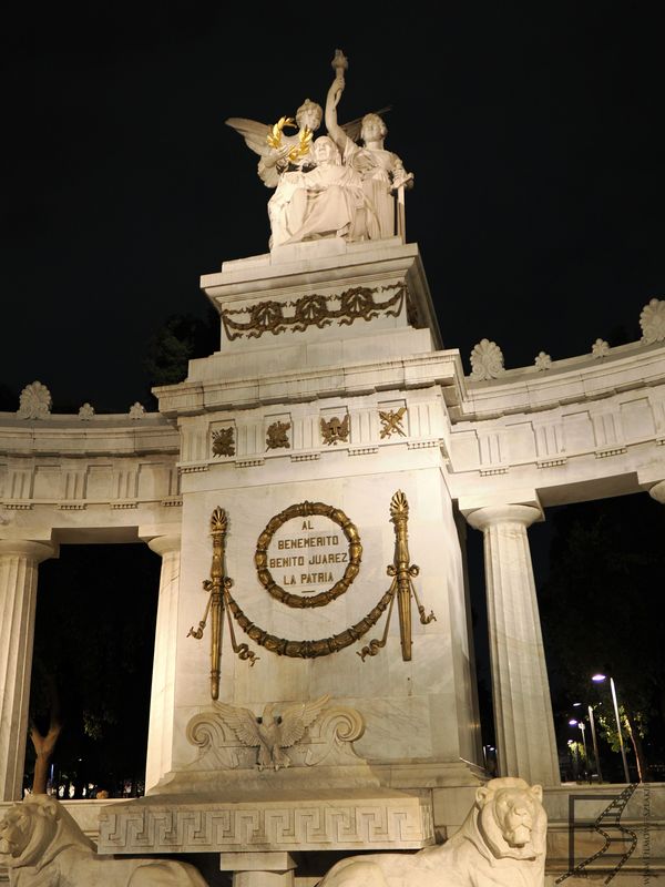 Monument upamiętniający Benito Juáreza, Ciudad de Mexico