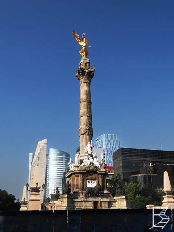 Anioł Niepodległości w mieście Meksyk