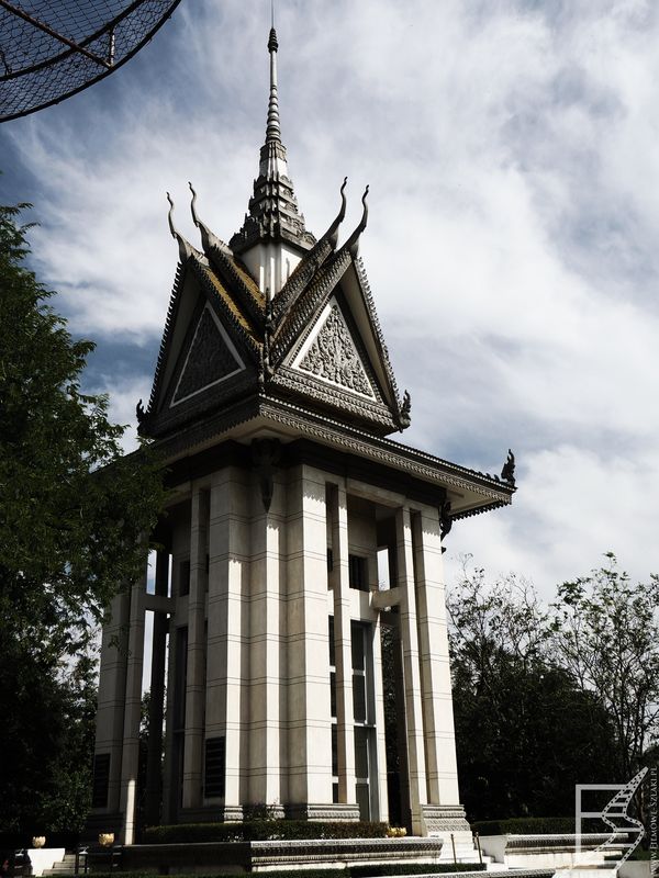 Stupa - monument upamiętniający ofiary reżimu Pol Pota