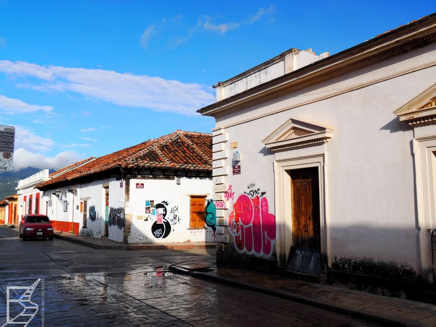 Kolonialna zabudowa San Cristóbal de las Casas