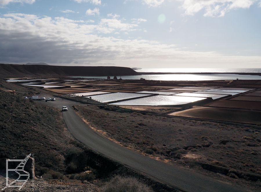 Panwie solne w Salinas de Janubio (Lanzarote)