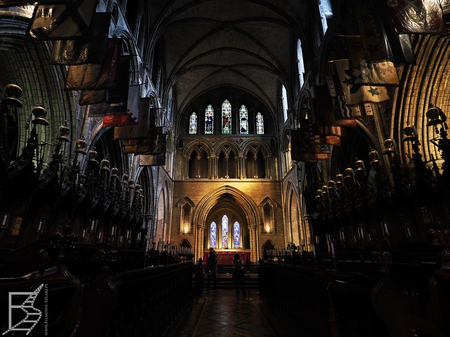 Wnętrza Katedry Świętego Patryka, Dublin