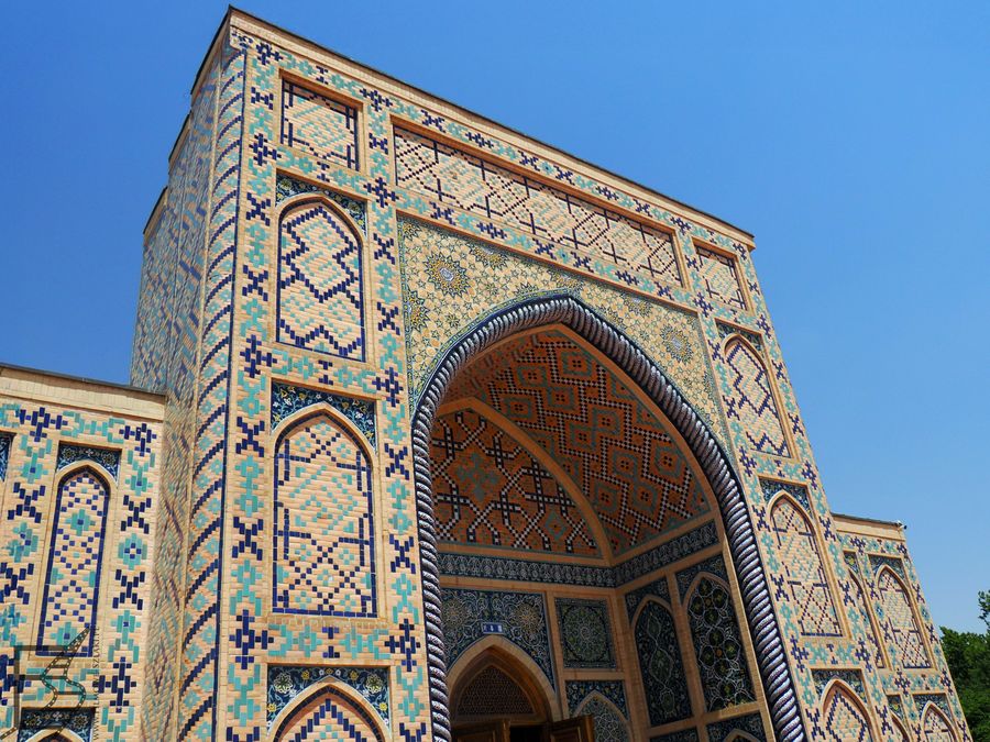 W ramach kompleksu Obserwatorium znajduje się także muzeum, Samarkanda